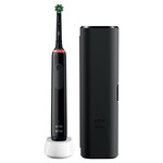 Электрическая зубная щетка Oral-B Pro 3 3500 + Дорожный футляр, черный