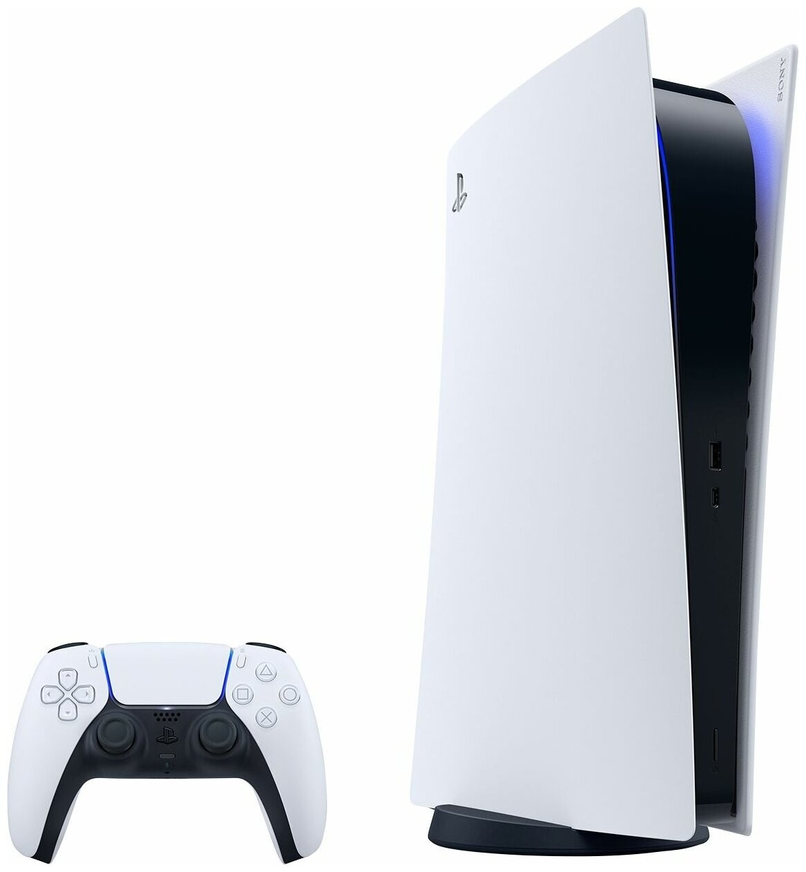 Игровая приставка Sony PlayStation 5 Digital Edition 825 ГБ SSD RU, белый