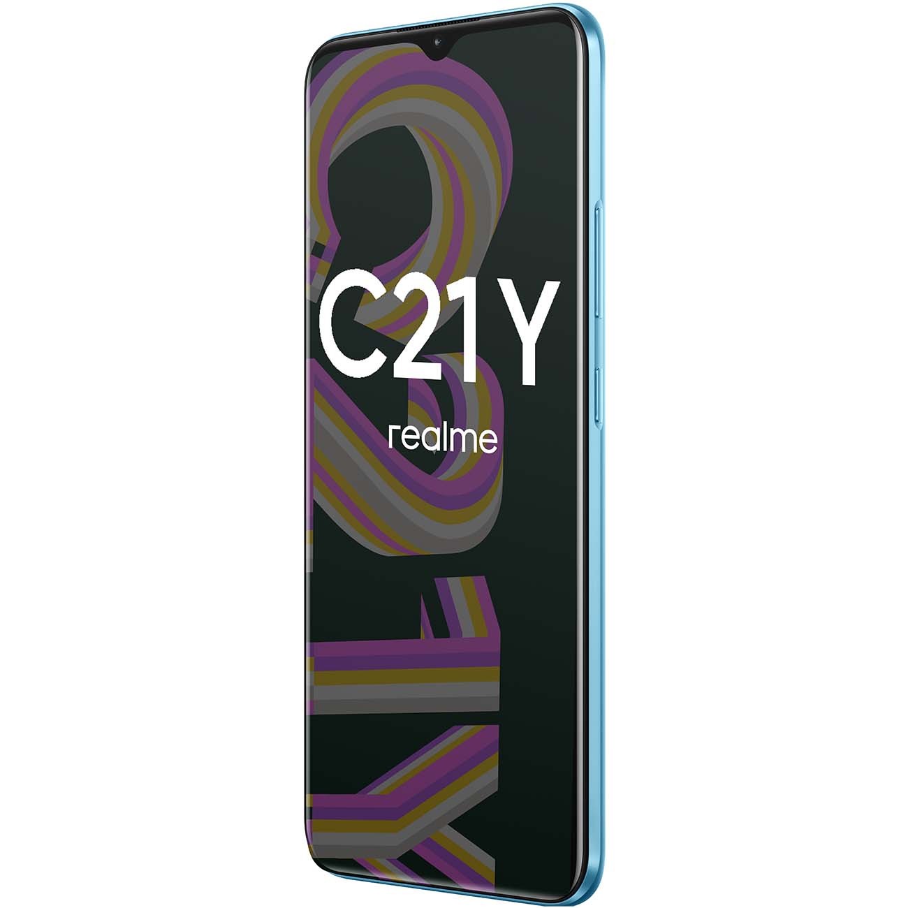 Смартфон realme C21Y 3/32 ГБ, голубой