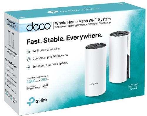 Домашняя Mesh Wi-Fi система Tp-link AC1200 Deco M4