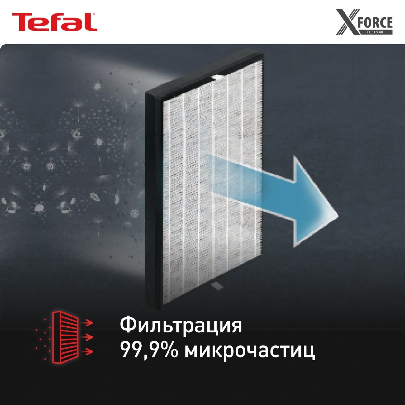 Пылесос ручной (handstick) Tefal X-Force Flex 9.60 Allergy TY2038WO