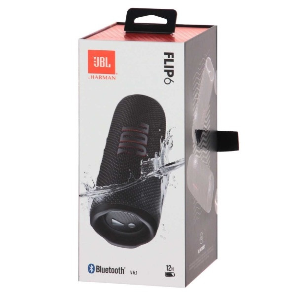 Портативная акустика JBL Flip 6 Black