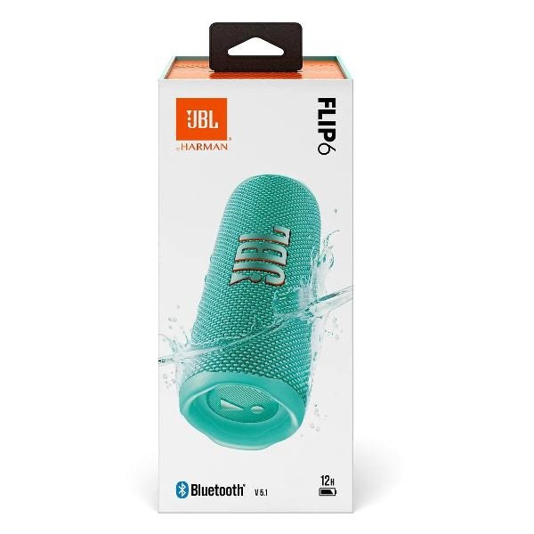 Портативная акустика JBL Flip 6 Teal