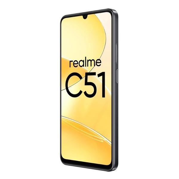 Смартфон realme С51 4+128 ГБ RMX3830, черный