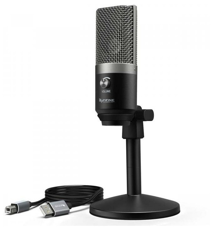 Микрофон Fifine K670, черный